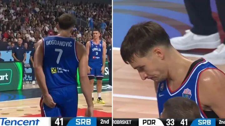 腿筋撕裂报销！哈登比尔表情如图！