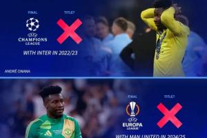 开云登录-奥纳纳随3队闯入欧战决赛创历史，但全输了❌德转：最倒霉球员？